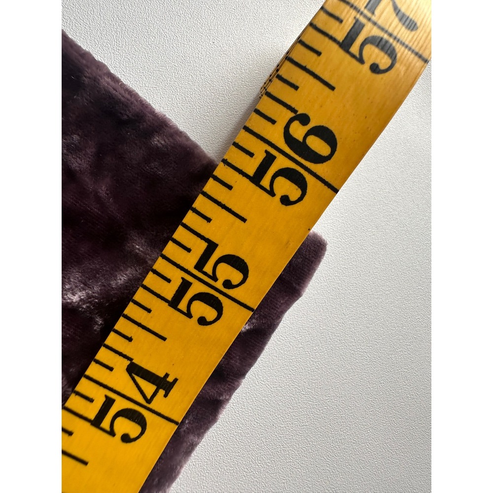 Banjara Purple Crushed Velvet Silk Blend Scarf Mauve Plum 56 Inch Long Luxury - Picture 4 of 6